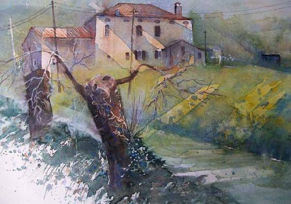 unknow artist Weingut in Vo oil painting image